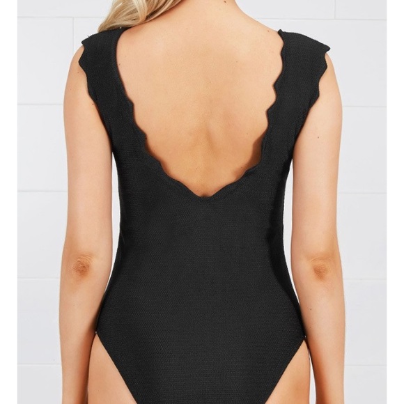 Cupshe | Black One Piece Bathing Suit - Picture 2 of 2